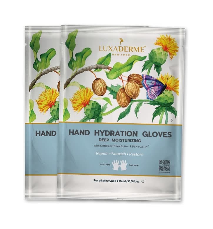 LuxaDermeHand Hydration Gloves Deep Moisturizing