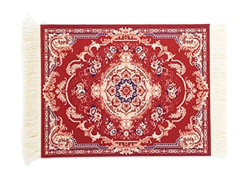 Magic Carpet Mouse Pad, Persian Rug Mousepad Durable Non-Slip Rubber Comfortable Customized Office Accessory