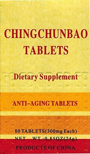 Ching Chun Bao - Antiaging Tablets (80 Tablets X 12 Bottles) by Ching Chun Bao