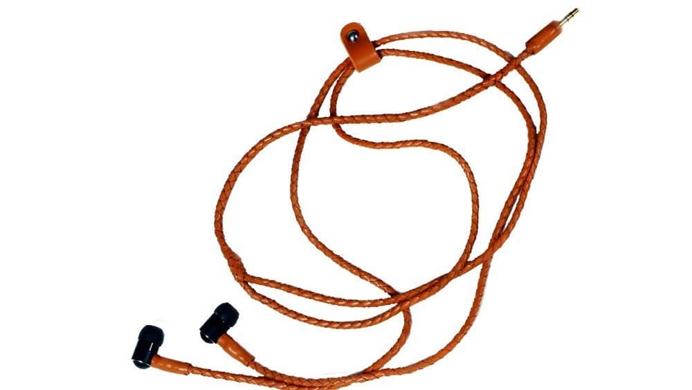 Hand candy Genuine leather headphones