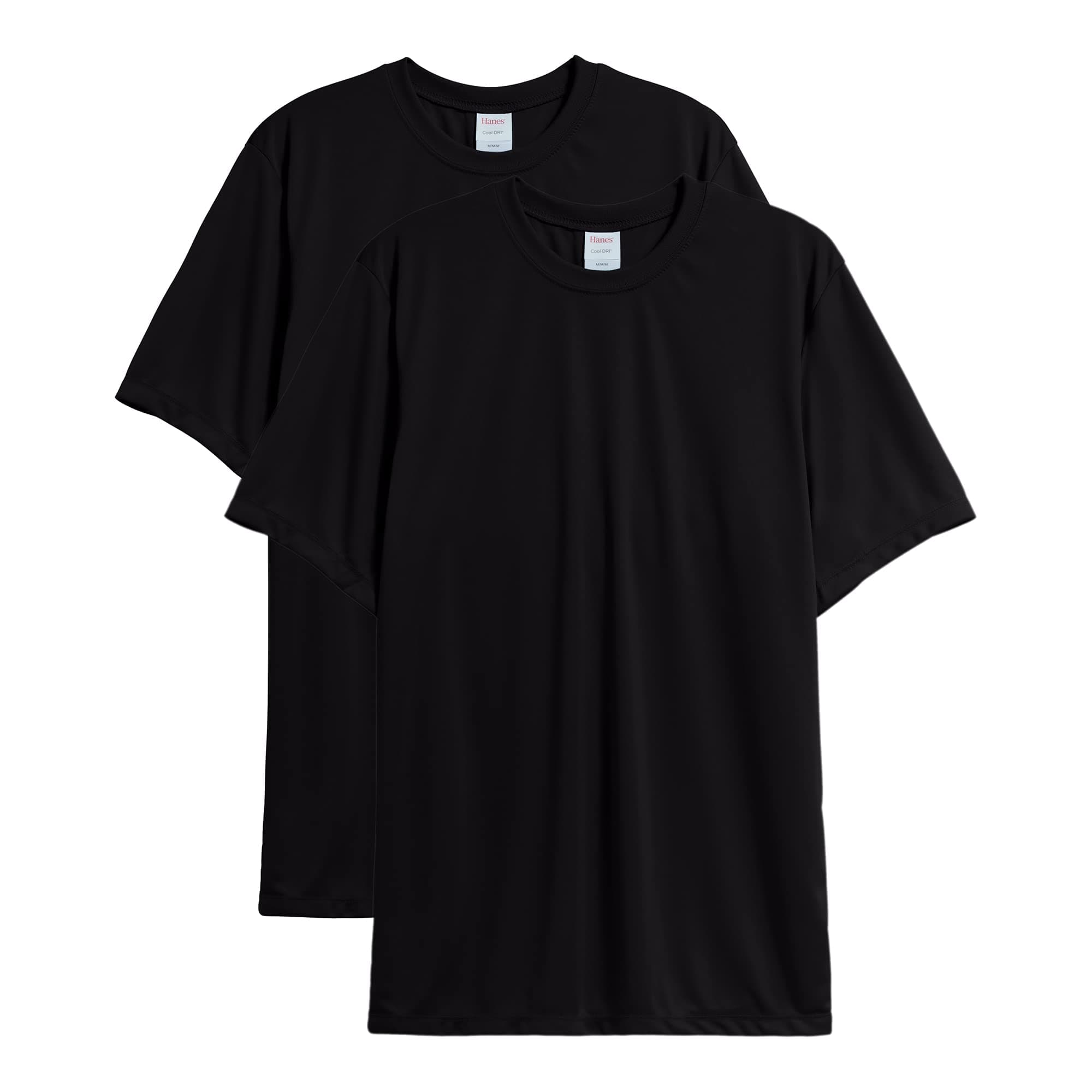 HanesMen's 2 Pack S/s Cooldri Tee