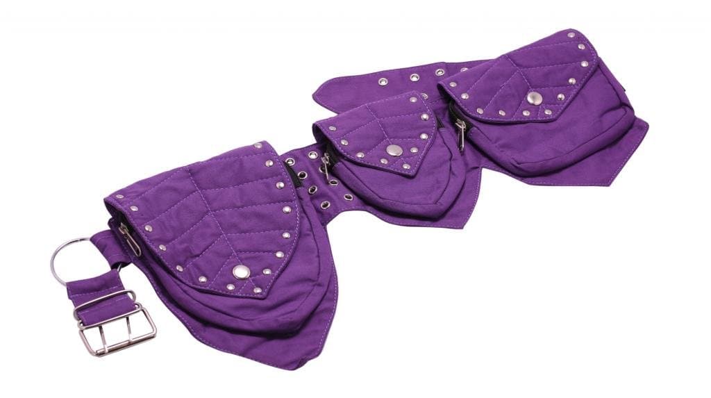 Mishu Women's Leaf Canvas Belt