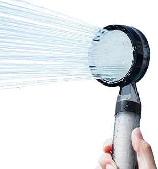 Filtered Shower Head with Carbon Filter - High Pressure Handheld Shower Head, Reduces Chlorine & Odor | DAELIM Bath, Made in Korea
