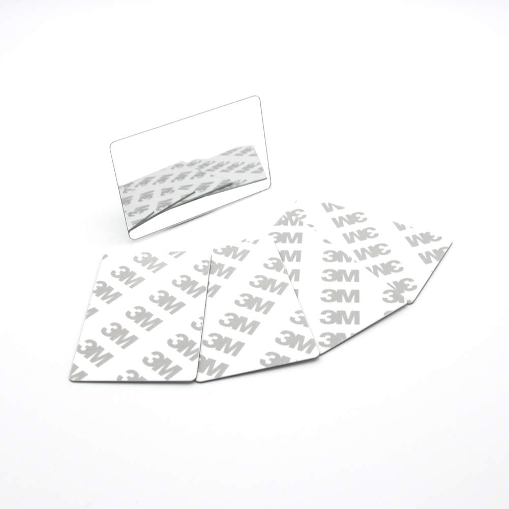 OPHRY Pocket mirror E-set (4 in 1 pack)-unbreakable light-weight compact (3.4 * 0.029 * 2.1 Inches) handy mini mirror for your daily beauty tool