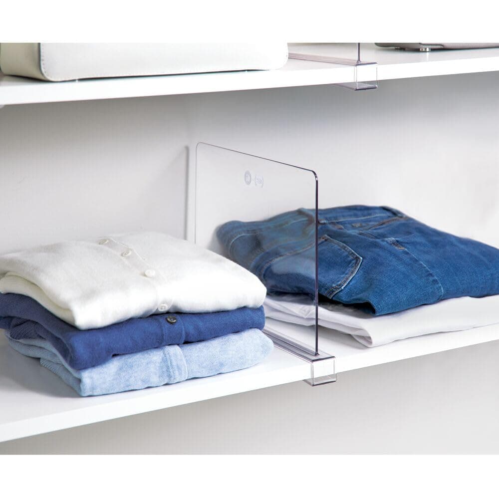 The Home Edit Shelf Divider, Clear