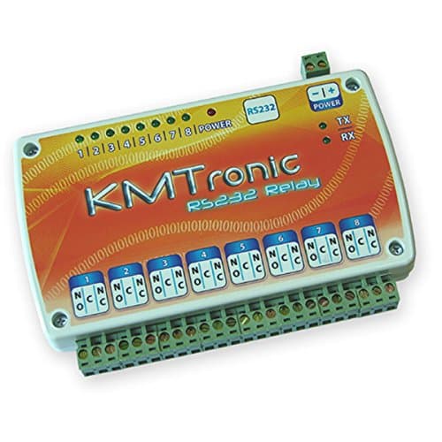 KMtronic RS232 Serial COM controlled Eight Channel Relay Board