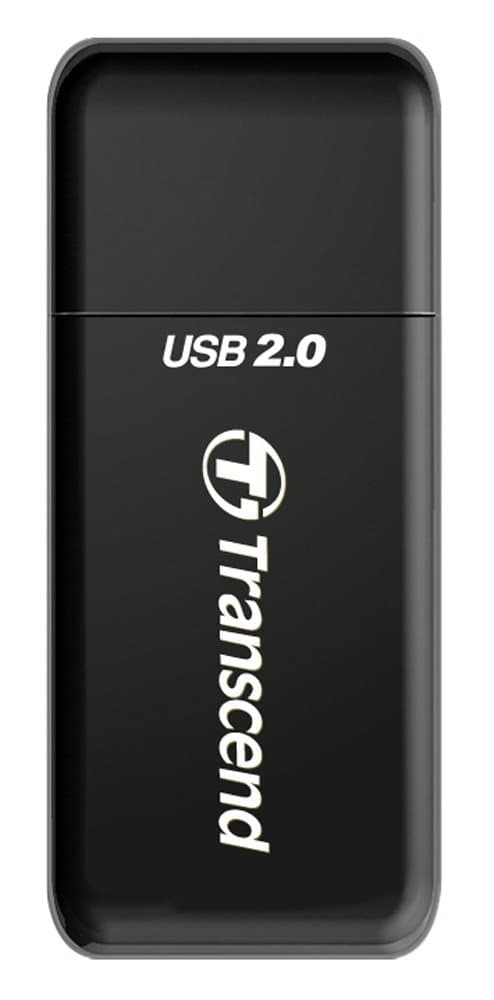 Transcend RDP5 USB Card Reader (Black)