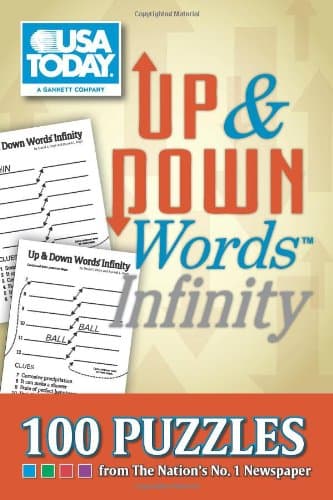 USA TODAY Up & Down Words Infinity: 100 Puzzles from The Nation's No. 1 Newspaper (USA Today Puzzles) (Volume 19) Paperback – May 1, 2012