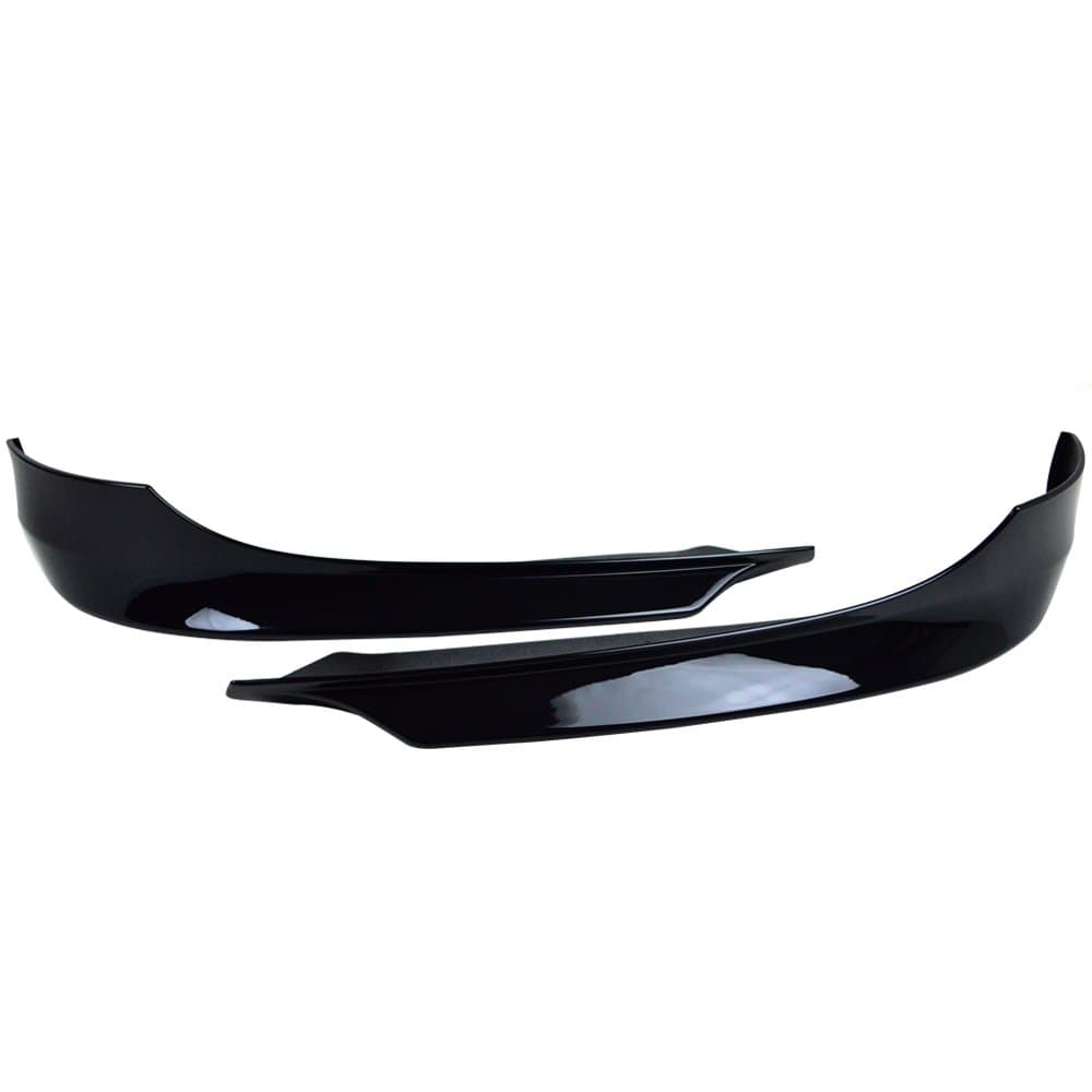 Pre-Painted Front Splitter Lip Compatible with 2009-2011 BMW E90 LCI, PP Painted # 475 Black Sapphire Metallic Front Lip Available by IKON MOTORSPORTS, 2010