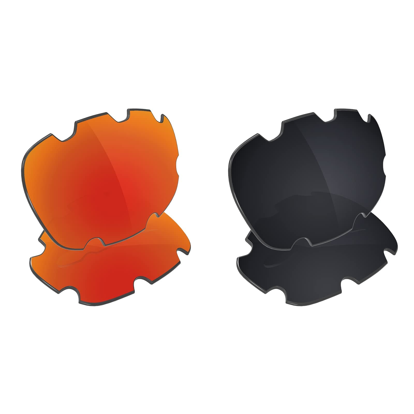 GalvanicReplacement Lenses for Oakley Split Jacket Vented OO9099 Sunglasses - Multiple Choices