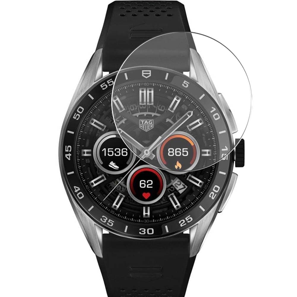 VaxsonVaxson 3-Pack Tempered Glass Screen Protector, compatible with TAG HEUER CONNECTED CALIBRE E4 45mm 9H Protective Guard Film Protectors