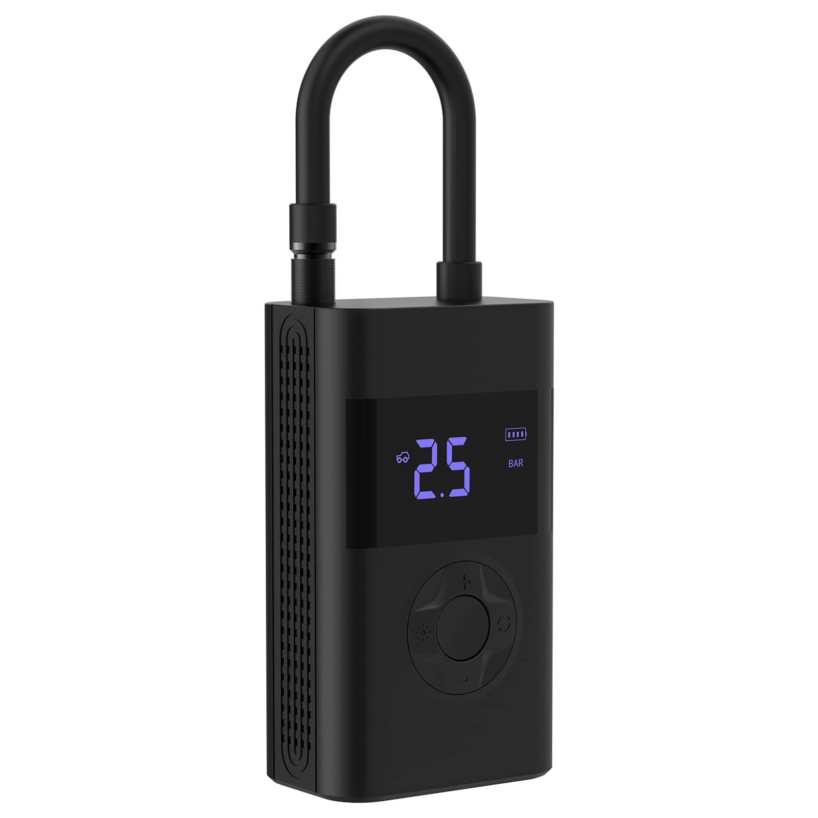 Pepisky Portable A Compressor for Car Tes Fast A Pump Te Inflator Accurate Pressure Digital Display with LED Light for Car Motorcycle Bicycle Ball