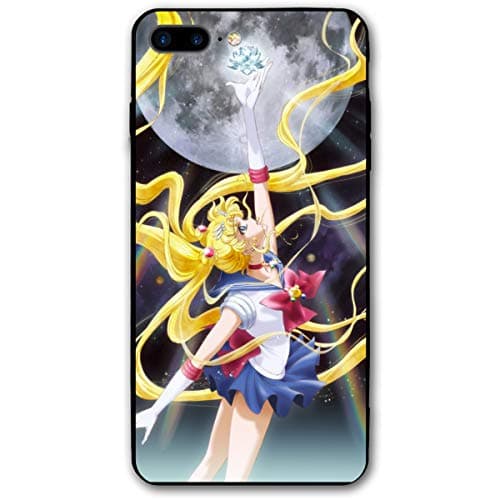 iPhone 7 Plus Case 8 Plus Case 5.5",Japanese Anime Case Plastic Soft Cover for iPhone 7 Plus/8 Plus (Sailor-Moon)