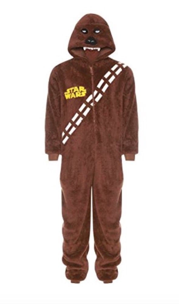 Mens Chewbacca Onesie (Medium - Large, Brown)