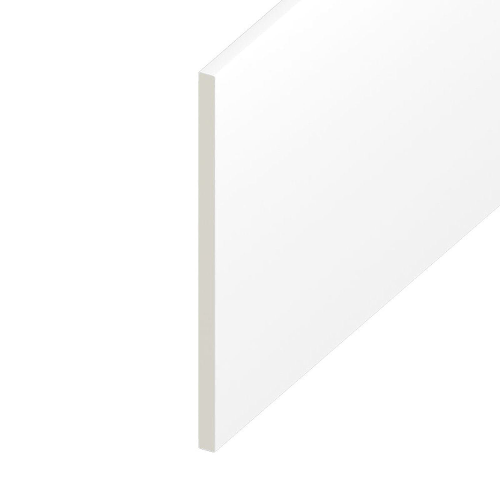 White, 100mm UPVC Flat Plastic Board/Soffit 9mm x 5m Length General Purpose Utility Liner