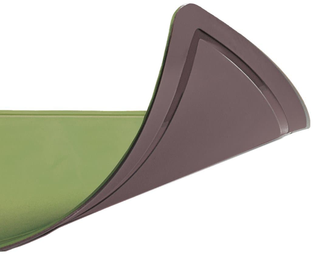 Kitchen Gizmo TPU Cutting Board - Medium, Flexible, Chopping Mats - Double Sided, Green