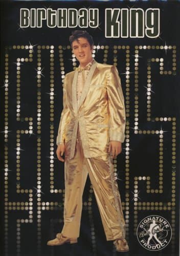 Elvis King Sound Greeting Card