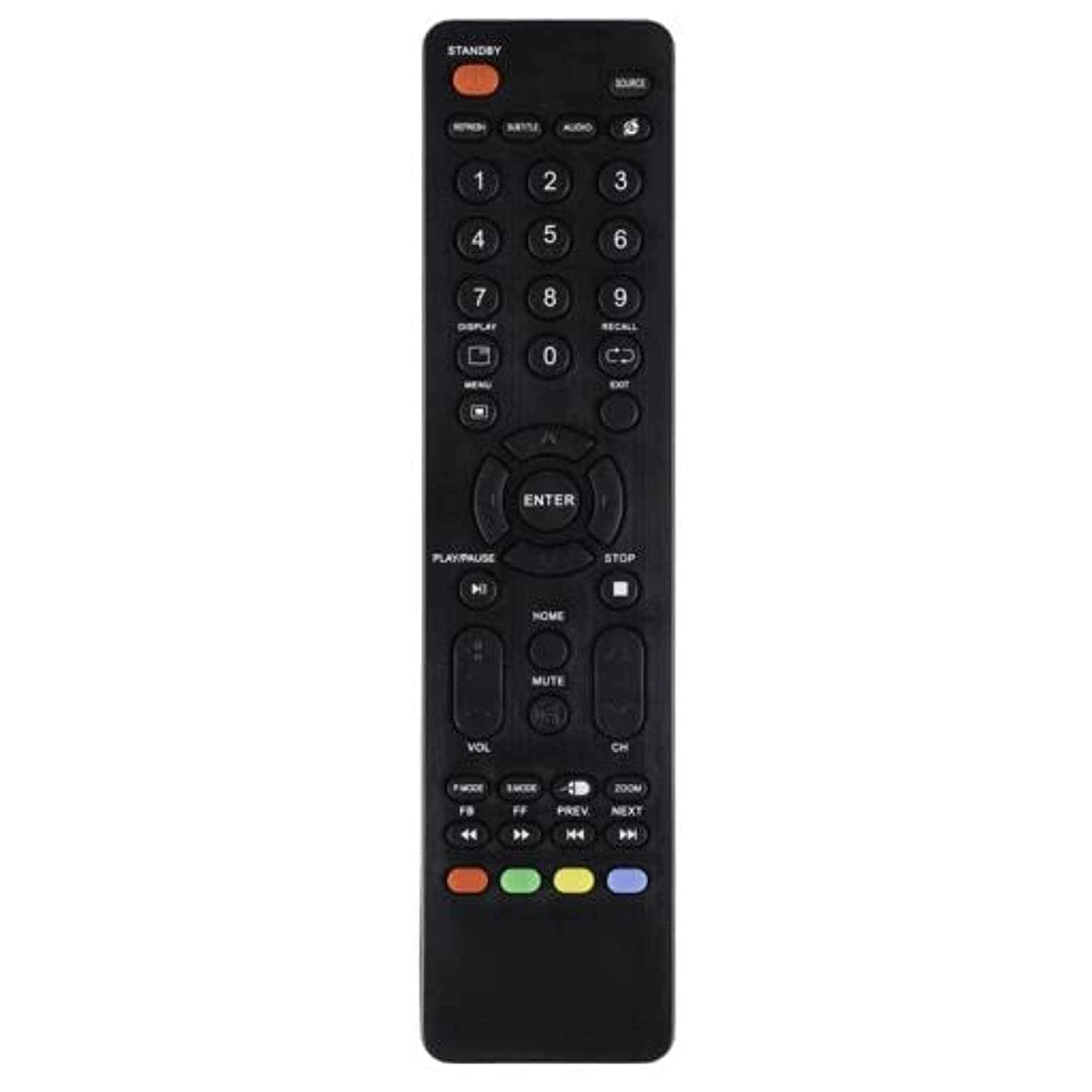 Replacement Remote Control for Geepas Smart TV