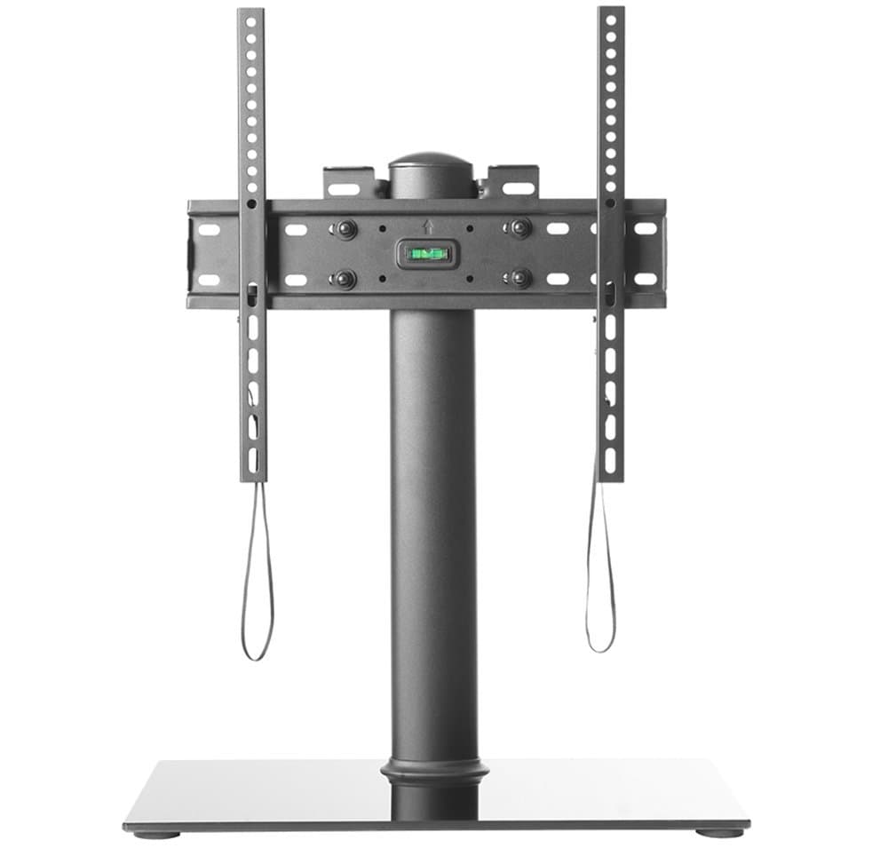 Rocbest TB001 Universal LED/LCD Flat Screen TV Table Top Stand Bracket With Glass Stand/Base fits 32"-65" TVs