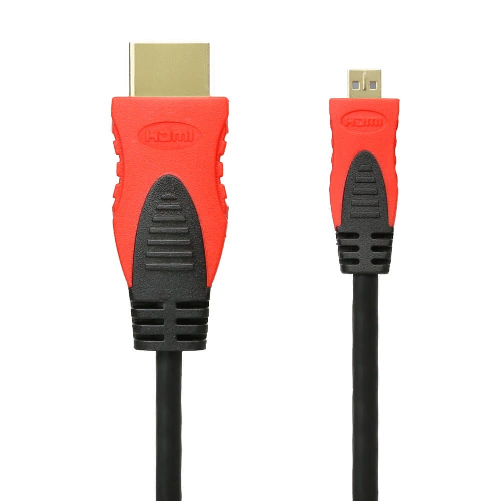 15FT High Speed Micro-HDMI Gold Plated Cable with Ethernet for Acer Iconia A3-A10, Aspire P3 Ultrabook, Iconia W3-810, Asus Transformer Book T300LA, TX300, T300, T100