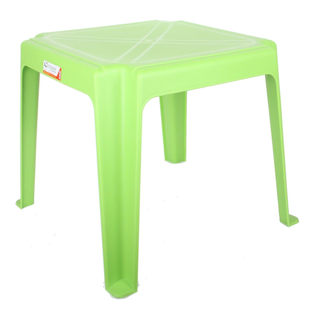 Comfort Time Kids Children Plastic Table Stackable Strong Suitable For Outdoor (Green)