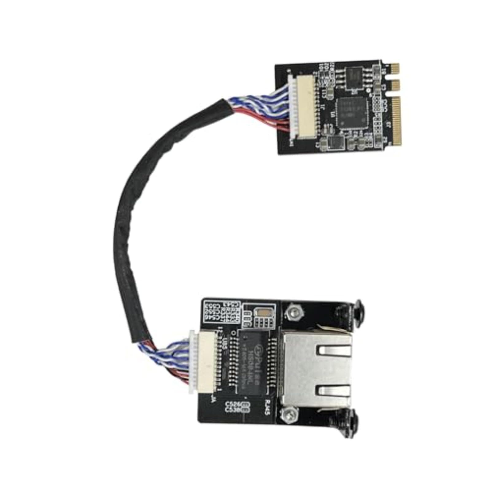 M.2 A E Key to 2.5 Gigabit Ethernet,Support youyeetoo X1X86 SBC, Intel i226 2.5G Ethernet Server NIC, Interface Card10/100/1000/2500 Mbps RJ45 LAN, Support 2230