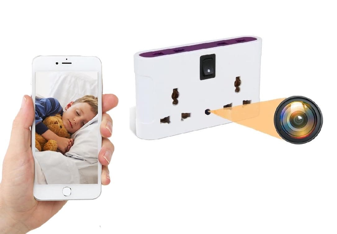 FREDI HD PLUS WiFi Indoor Security Camera 1080P Full HD Live View Mobile Motion Detection Loop Recording AC Power 32GB Inbuilt Storage