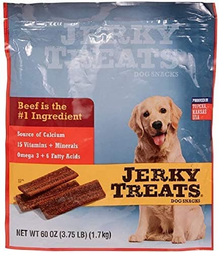 Tender Strips Dog Snacks Beef 60 oz. 3.75 lbs Jerky-hl Jerky-7q (60 Oz)