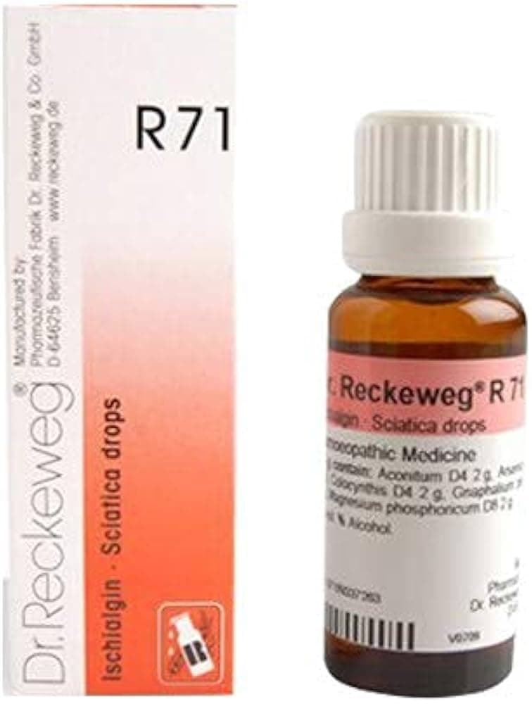 Dr. Reckeweg Dr Reckeweg R 71 Sciatica 22 Ml Reckeweg