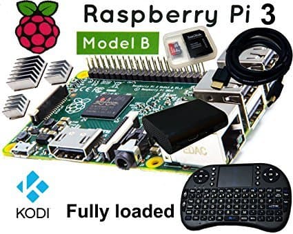 Raspberry Pi 3+ Model B 1GB RAM LibreElec 8.2.5 Kodi 17.6 Media Center 16GB SD Class10
