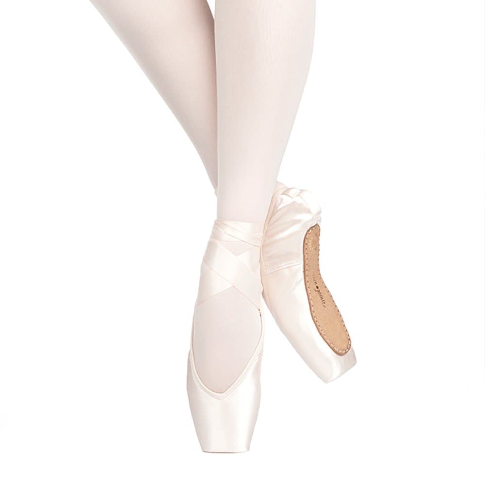 Rubin Pointe Shoes, V-Cut Flexible Medium Shank