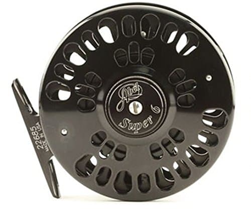 Super 6 Fly Reel Black LH Retrieve