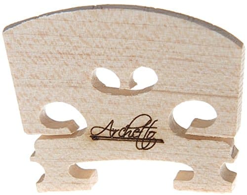 Violin Bridge 1/4 Size - Uncut Bridge by Archetto