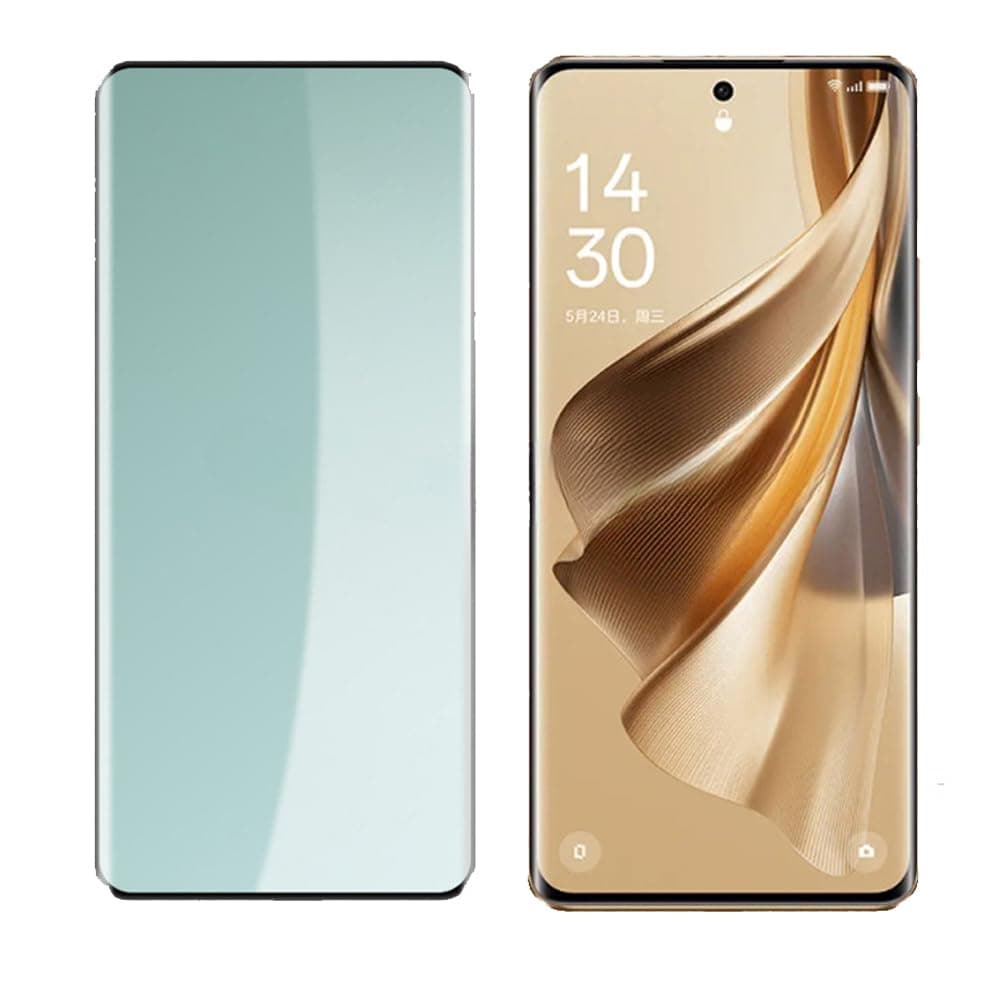 2 Pack Tempered Glass Screen Protector for Oppo Reno 10, Reno 10 Pro