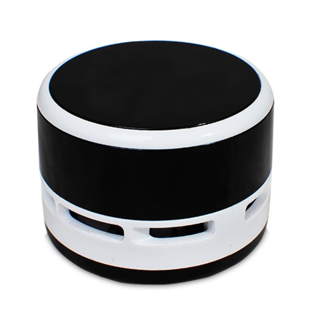 Mini Vacuum Cleaner, Portable Handheld Corless Tabletop Crumb Sweeper Desktop Multifunction Cleaning for Home Office Keyboard and Car, Black