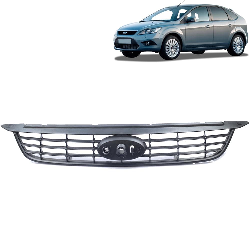 ROBUST Front Radiator Grille Black for Ford Focus II Mk2 1676410 M518200AF 1657662 1523554 1538478 8M51 8200 AF 2004-2012