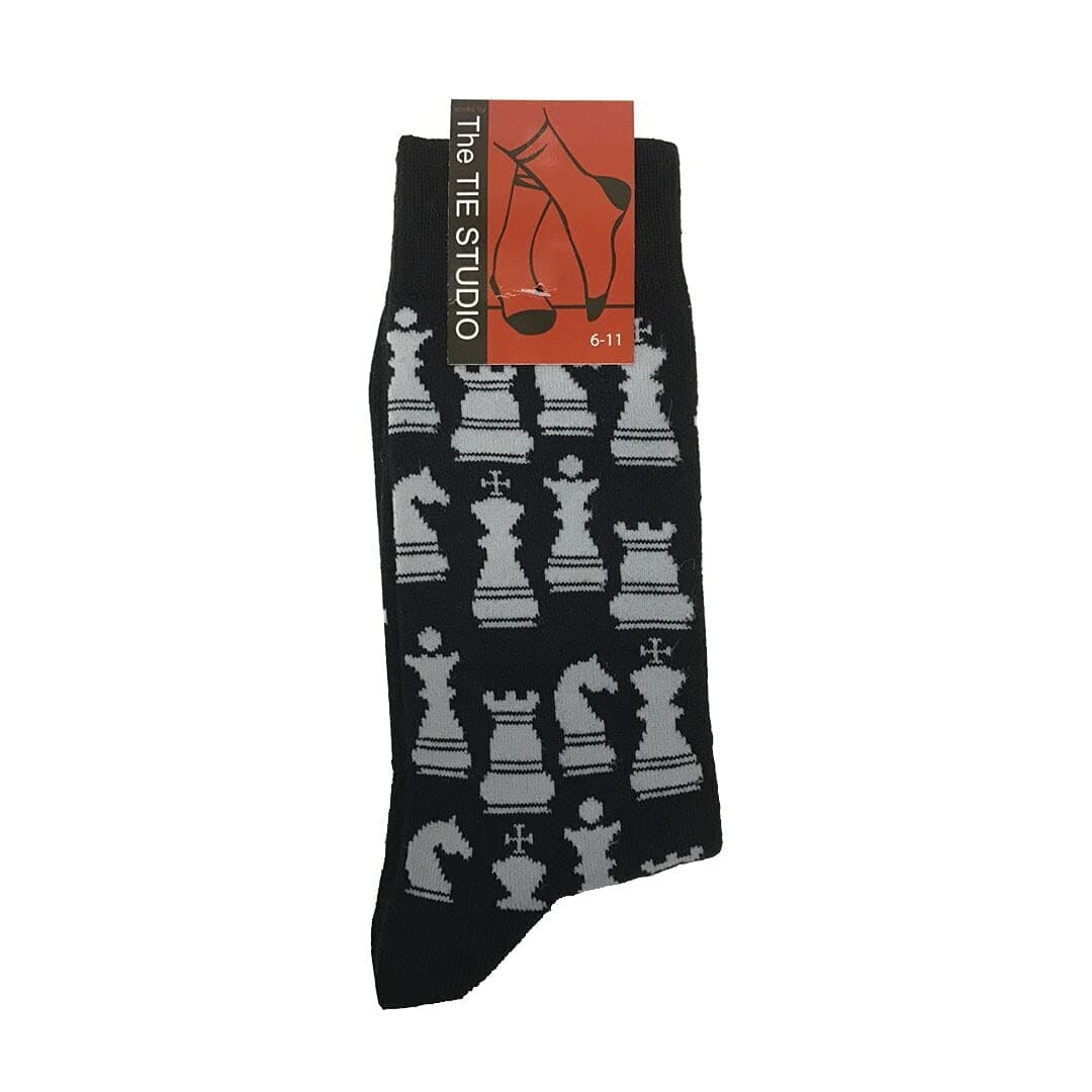 Chess Socks by The Tie Studio