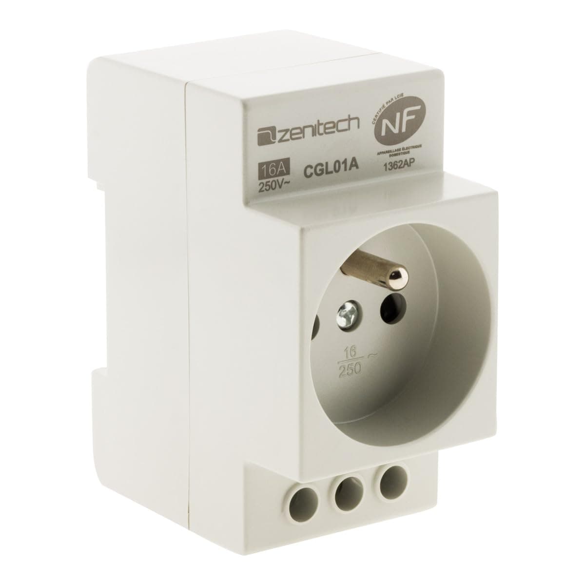 Zenitech Modular Plug 2P+T NF -