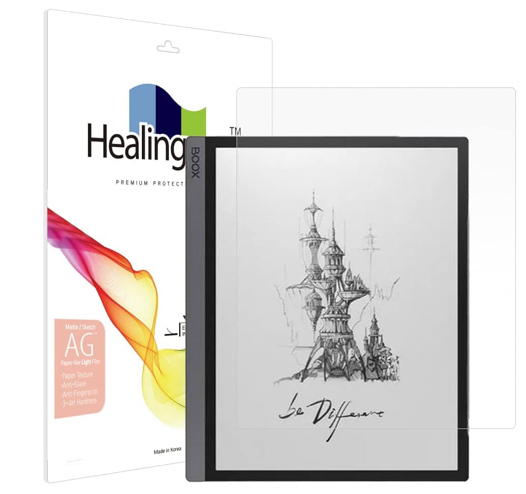 Healing Shield Screen Protector for Onyx Boox Tab Ultra, Lightweight and Anti-Glare Paper Texture, Matte Screen Protector - AG Light Paper Tab Ultra