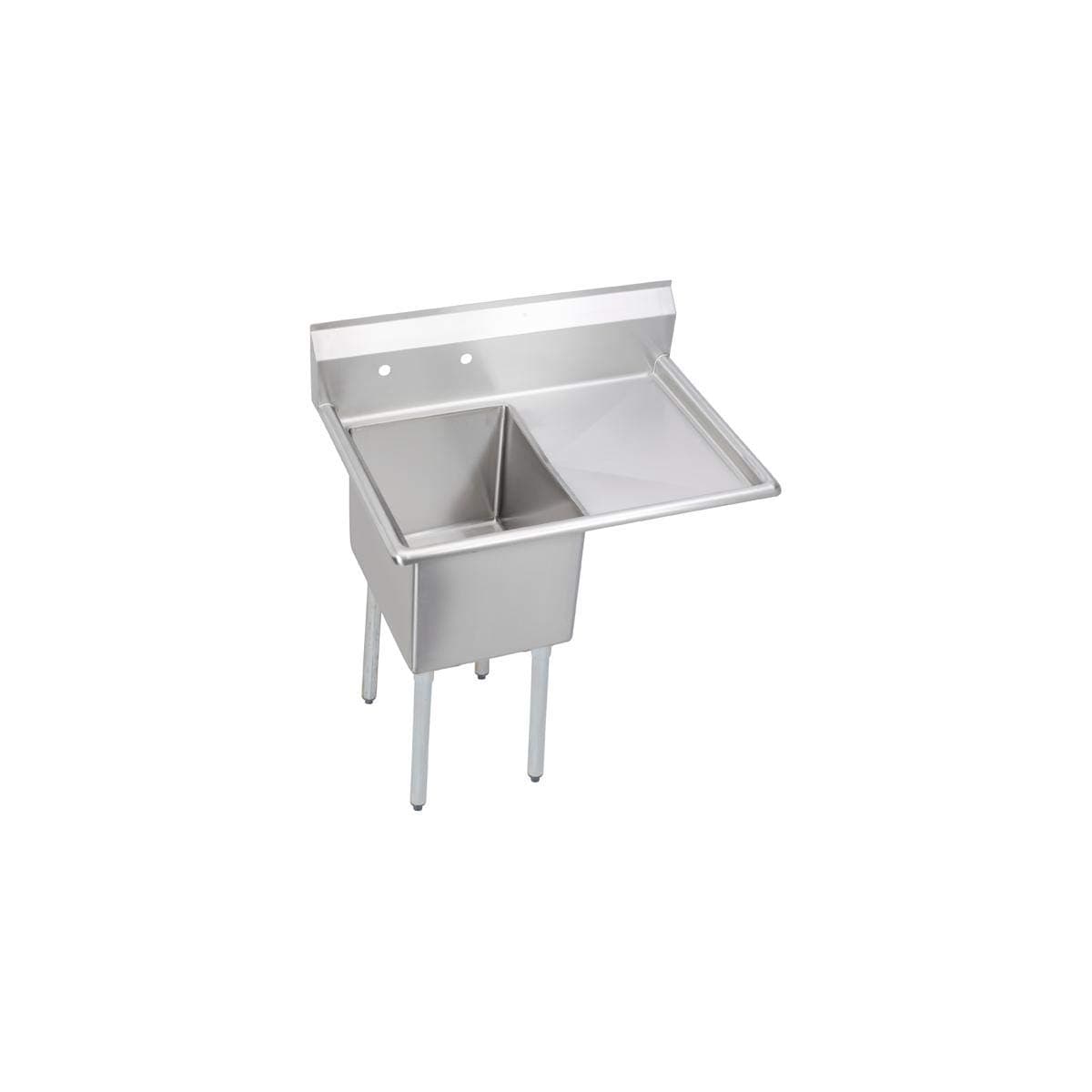 Deluxe 1-Compartment Sink, 18" left drainboard