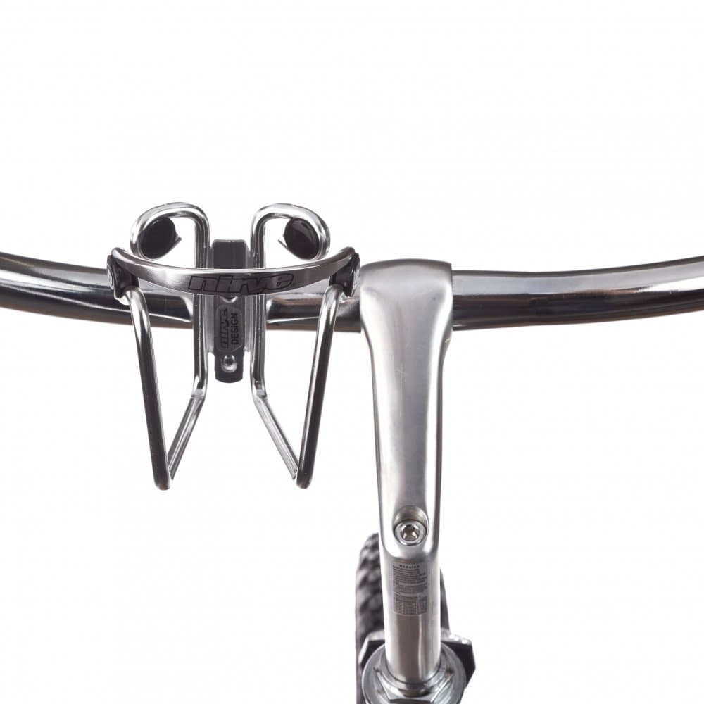 Nirve Drink Holder Caddy Silver Handlebar Mount