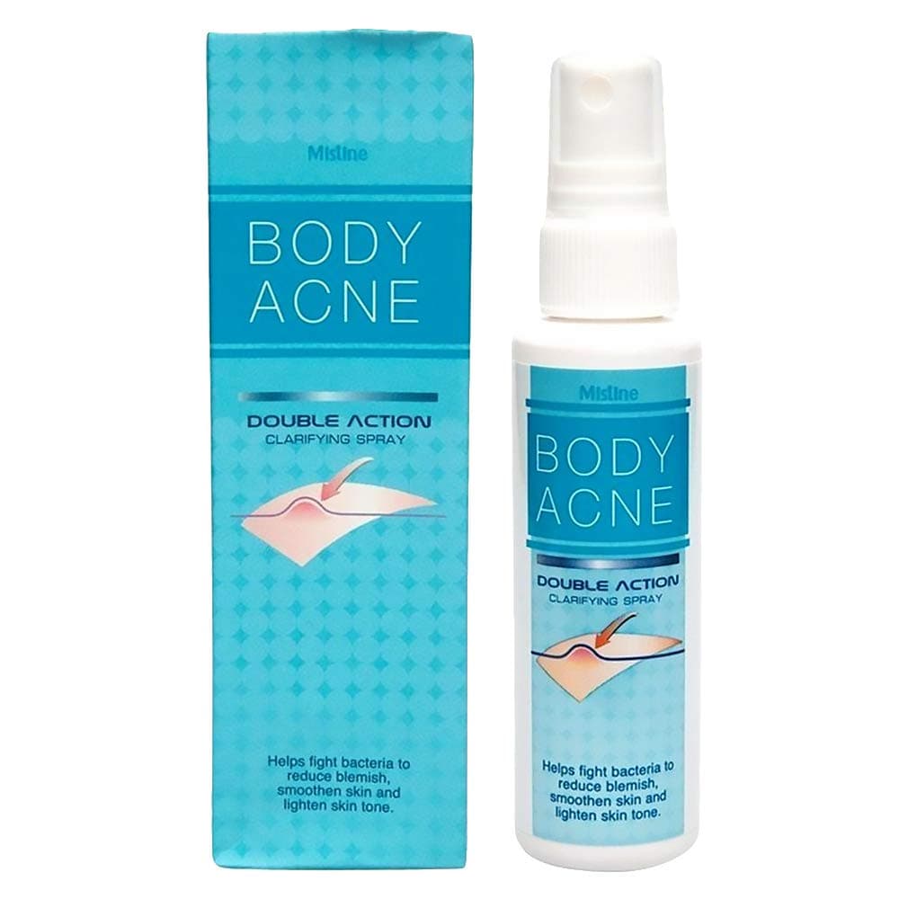 Mistine Body Acne Spray Double Action Clarifying Acne Spray Back Acne Treatment 50 Ml.