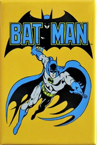 Batman Retro Vintage Locker Refrigerator Magnet