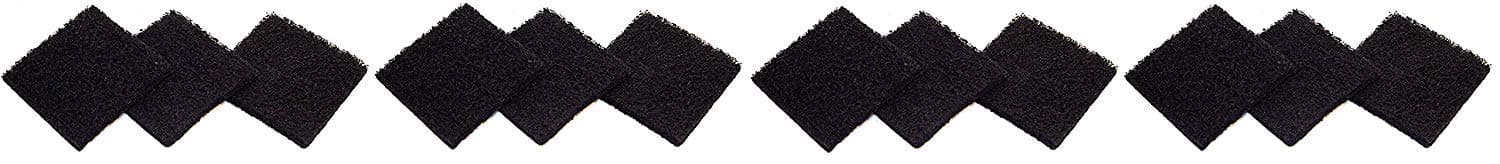 CFSCompatible with Exaco ECO 2500 Replacement Carbon Filters for Kitchen Compost Collector (12 Расk)
