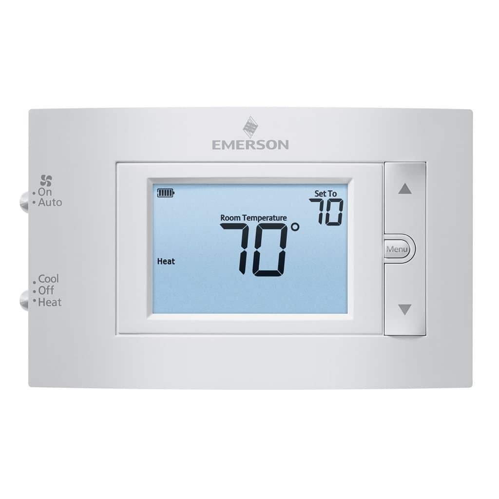 1F83C-11NP Conventional (1H/1C) Non-Programmable Thermostat, White