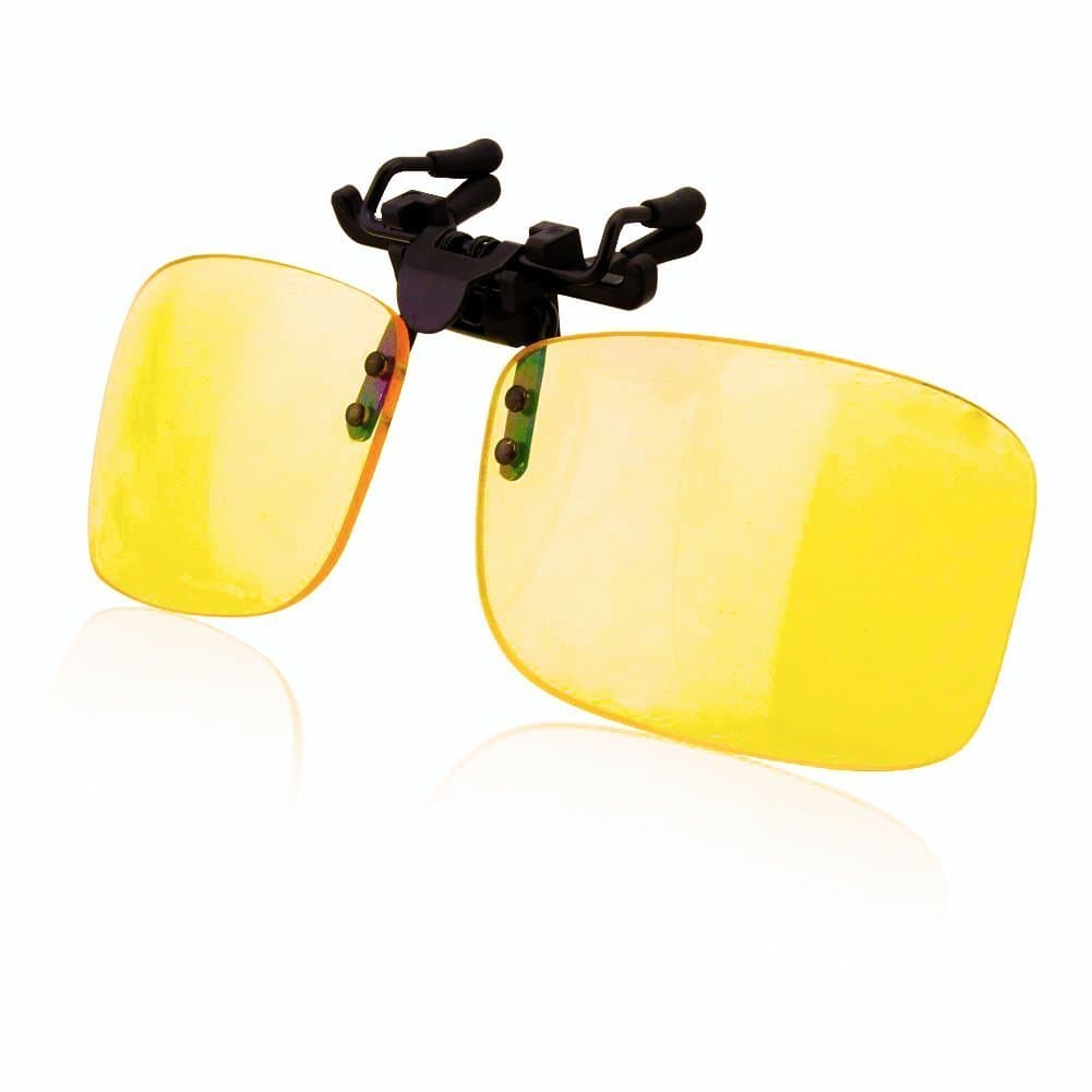 Cefrank Blue Light Blocking Glasses Clip On - High Protection for Screen - Anti Eye Fatigue UV - Filters Blue Lights - for Gaming Glasses, PC, Mobile, TV