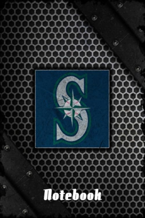 Notebook : Seattle Mariners Lined Notebook Journal 102 Pages - Independence Day Gift Types #40