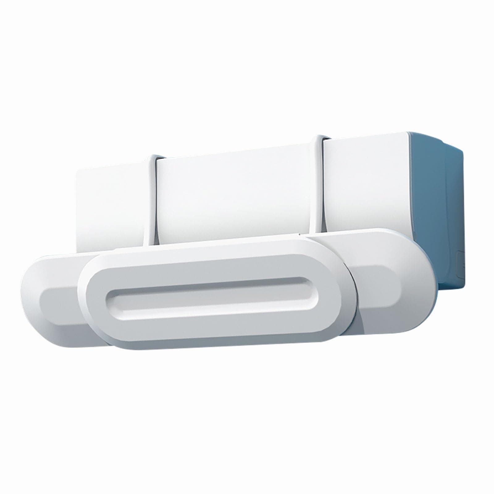 Jaffiust Retractable Air Conditioner Deflector, Adjustable Anti Direct Blowing Windshield Split AC Air Conditioning Baffles Sticker,Anti Direct Blowing Cold Air Outlet,97cm