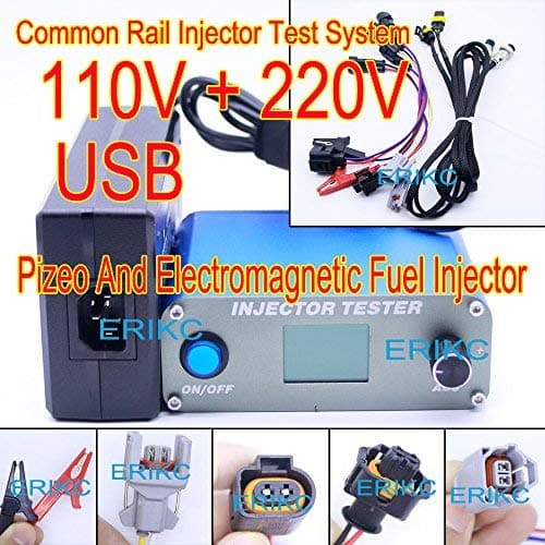 ERIKC Auto Engine Diesel Injector Test Machine And Common Rail Fuel Piezo Injection Nozzle Tester Equipment E1024031 220V & 110V
