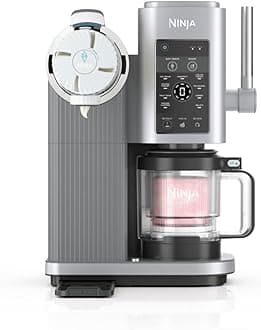 Ninja Swirl by CREAMi Ice Cream and Soft Serve Maker, Sorbet, Frozen Yogurt, Low Calories Program & More, 13 in 1, Soft Serve Handle, (2) CREAMi Swirl 16oz Pints, For Kids & ALL ages (NC701)